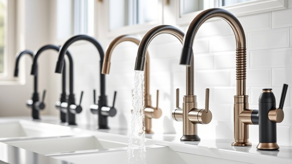 top commercial pull down faucets