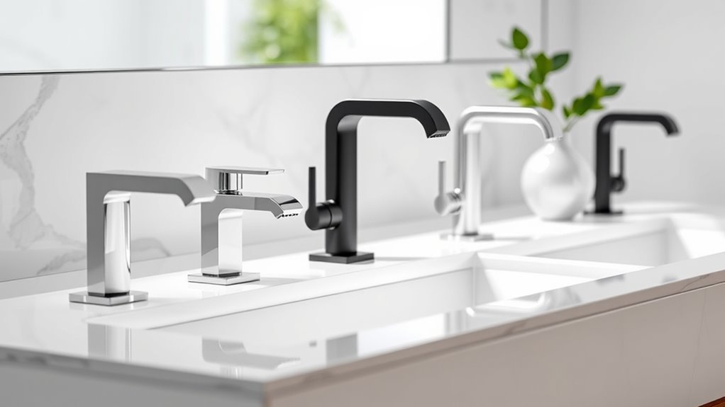 top contemporary bathroom faucets