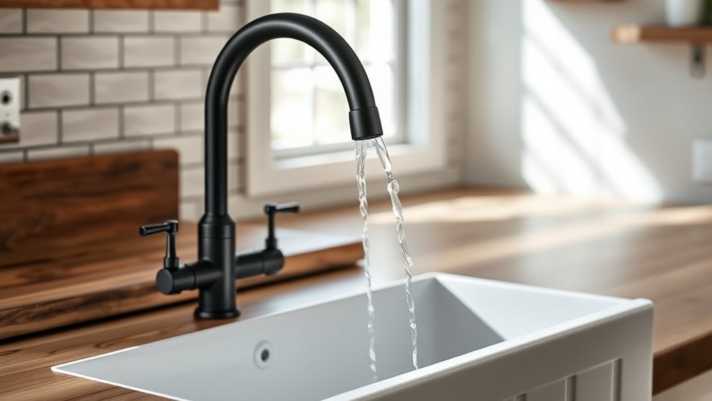 top farmhouse sink faucets