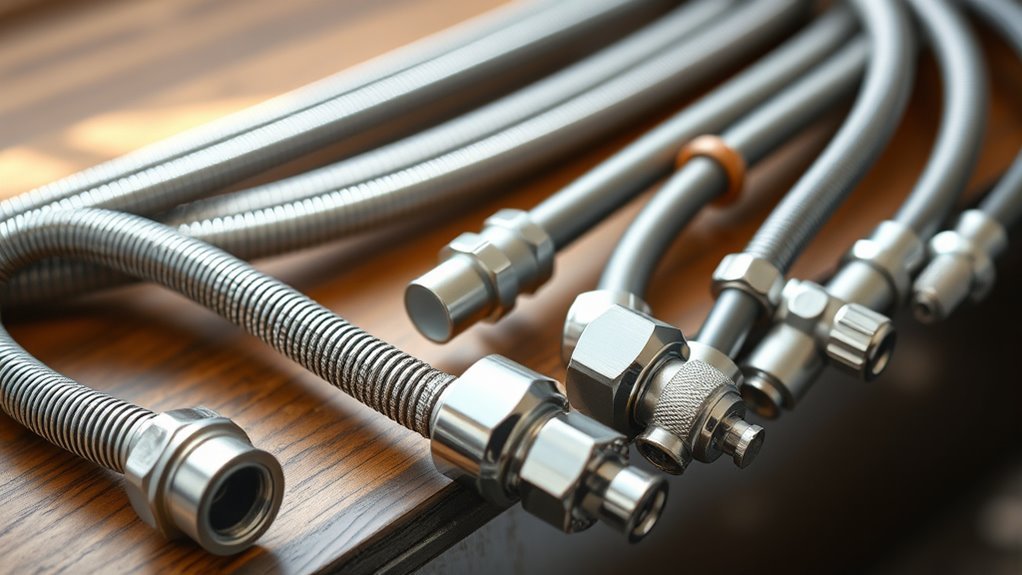 top faucet supply line options