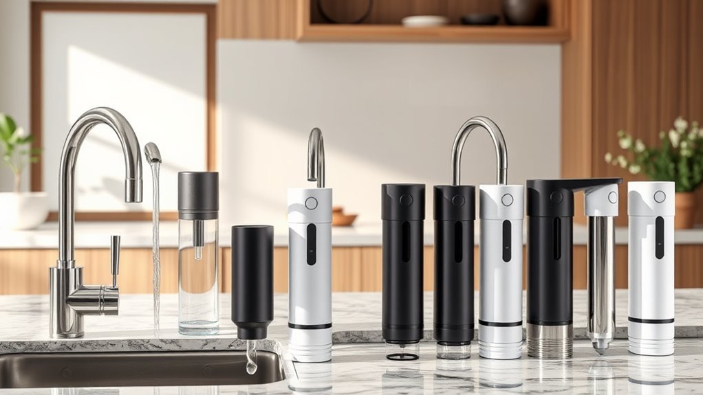 top faucet water filters japan