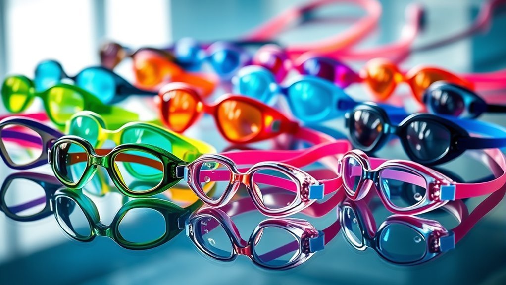 top fog resistant swim goggles