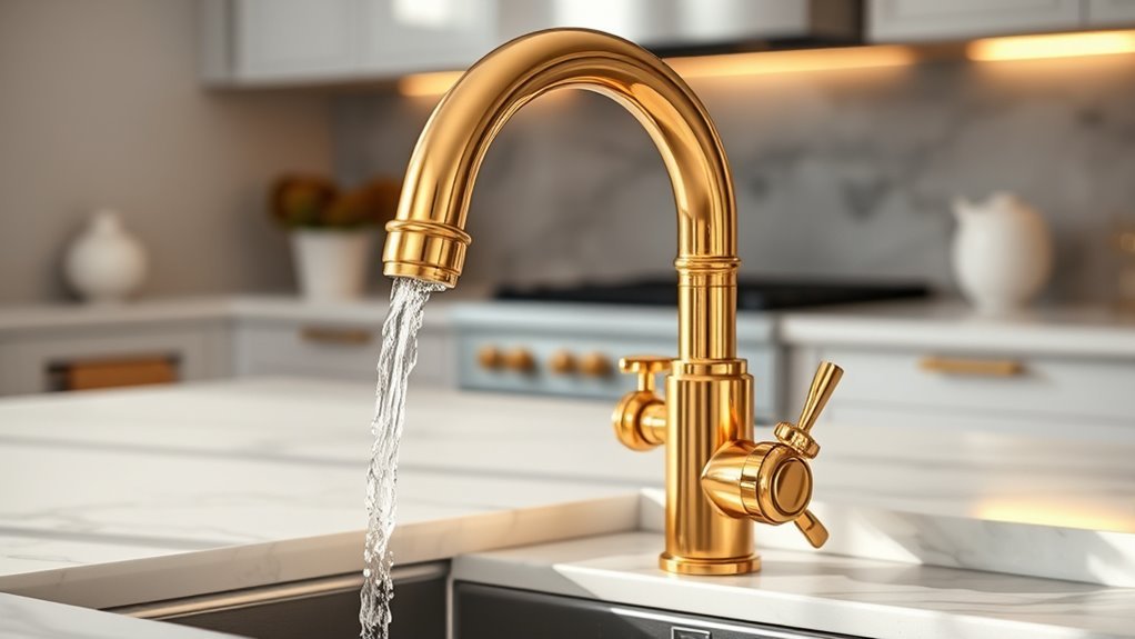 top gold kitchen faucet picks