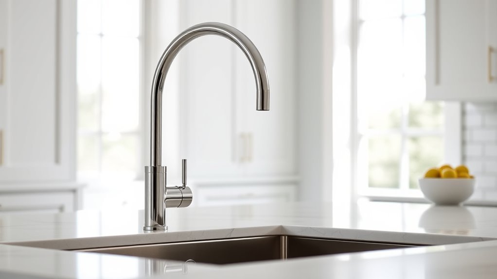 top high arc faucet designs