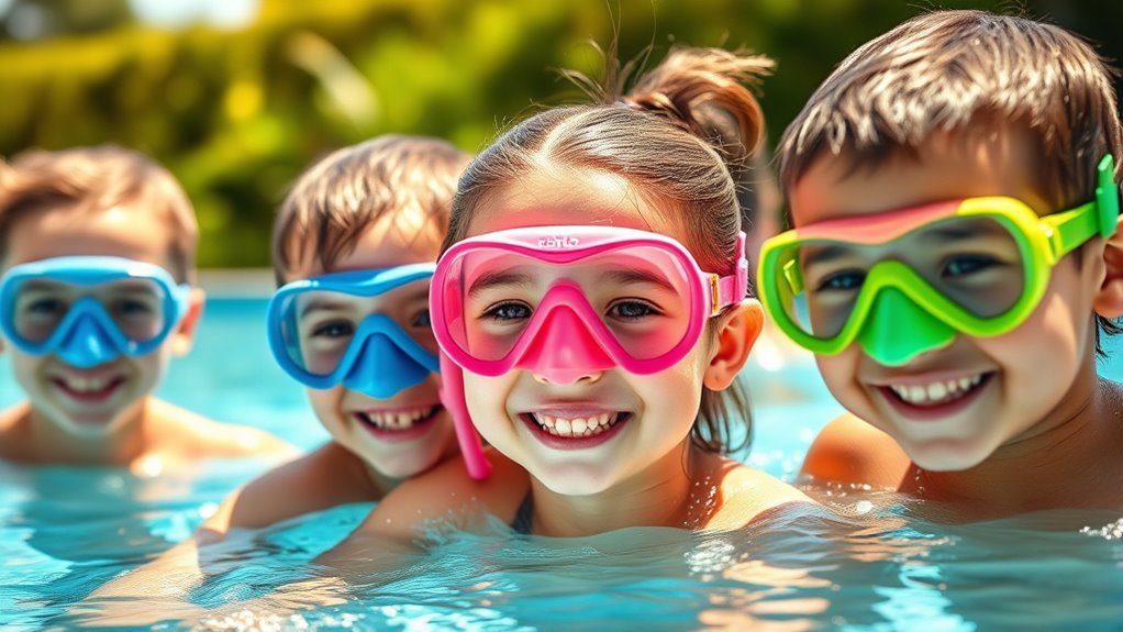 top kids swim masks