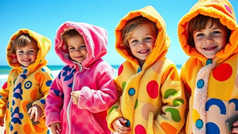 top kids swim parkas