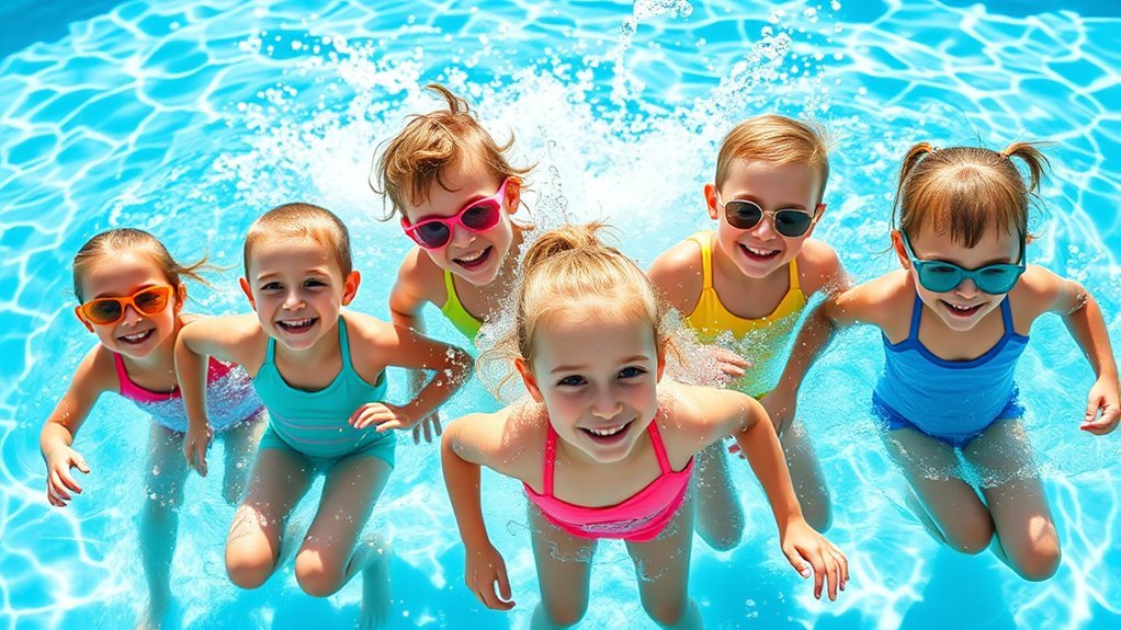 top kids swimwear colors
