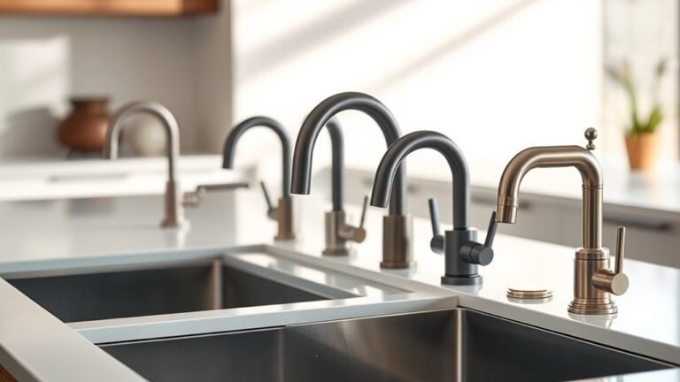top kitchen faucet materials