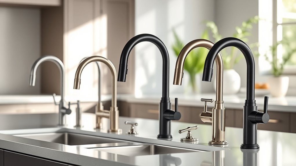 top kitchen faucet selections