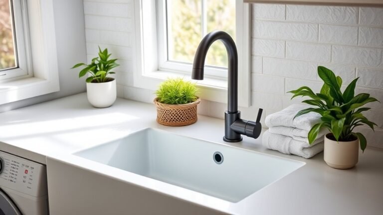 top laundry sink faucets
