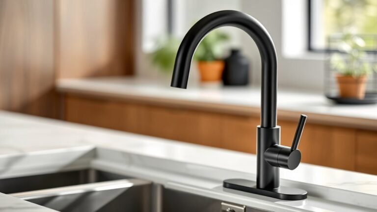 top low profile kitchen faucets