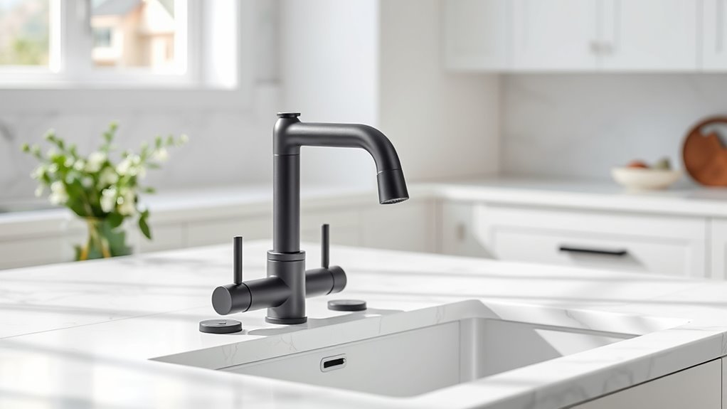 top matte black faucets