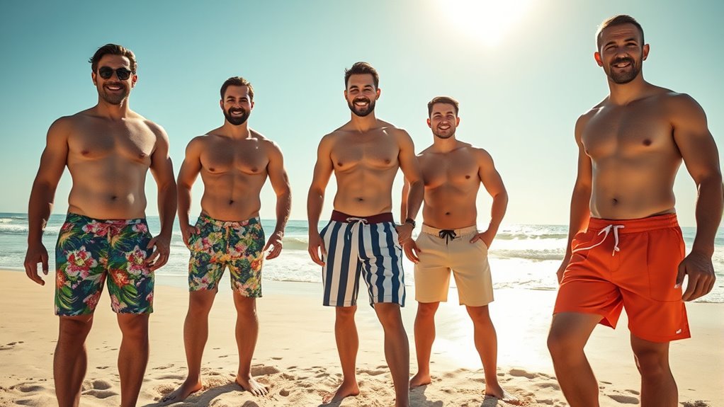 top men s casual swim shorts