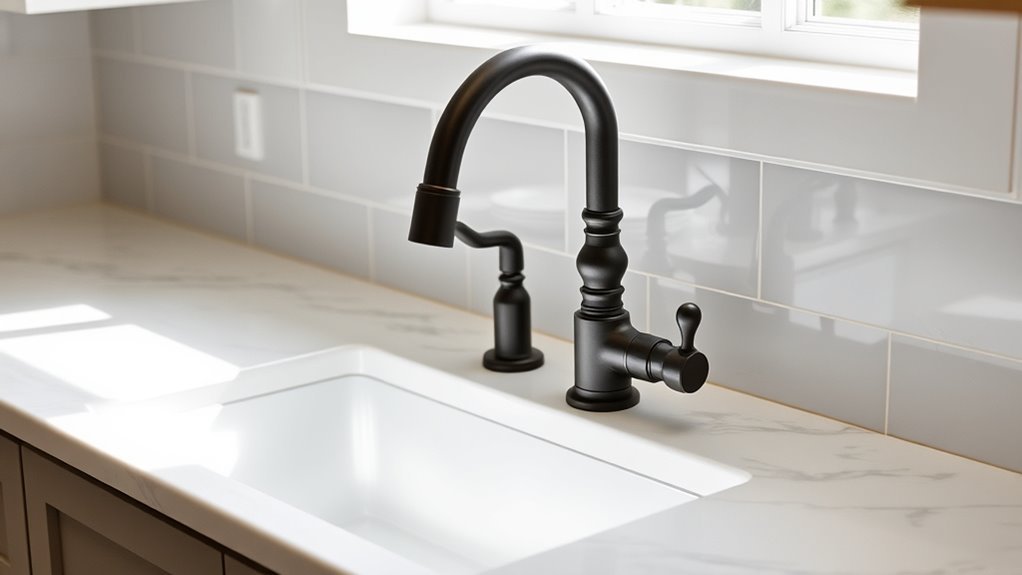 top oil rubbed bronze kitchen faucets