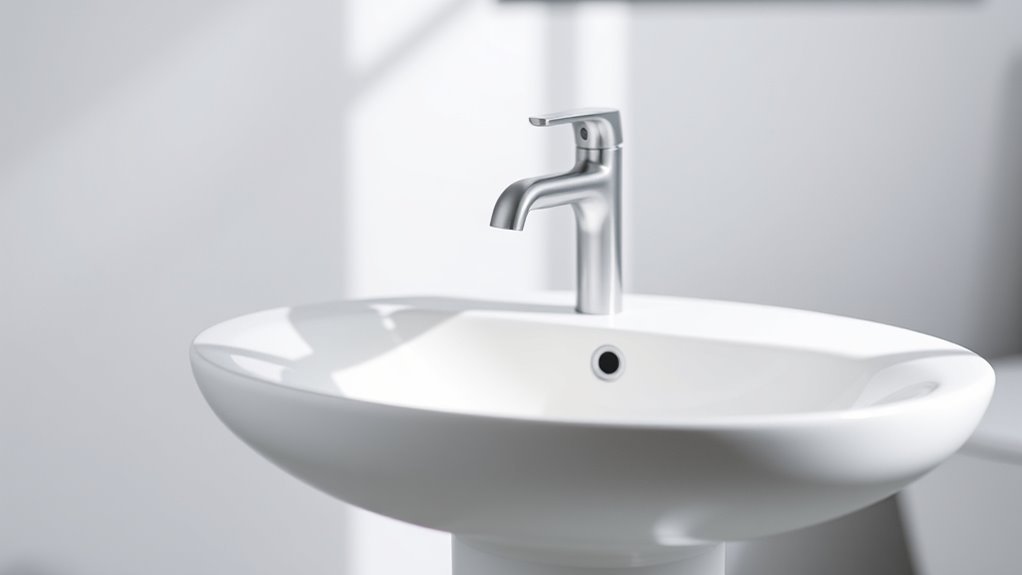 top pedestal sink faucets