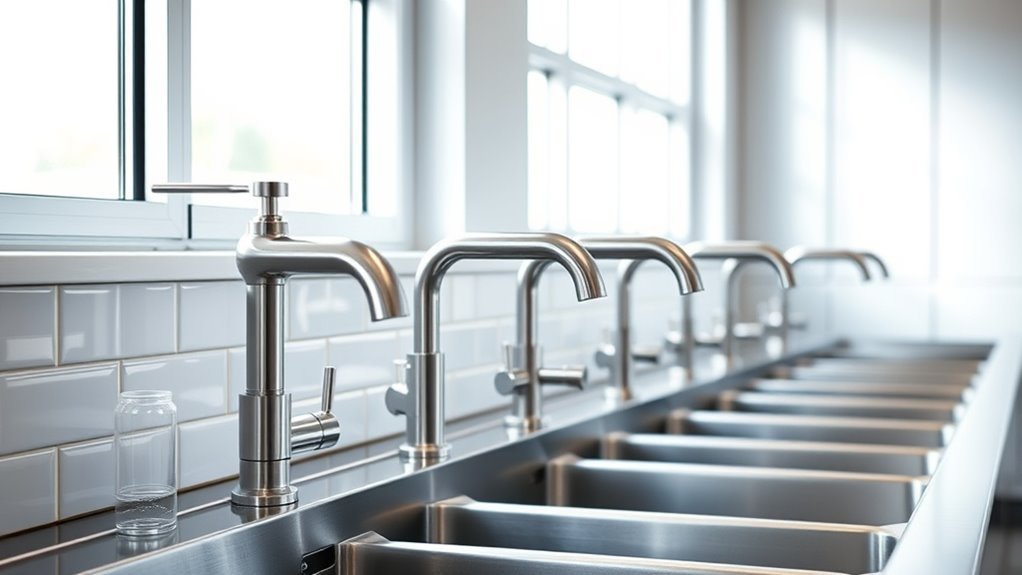 top school faucet selections