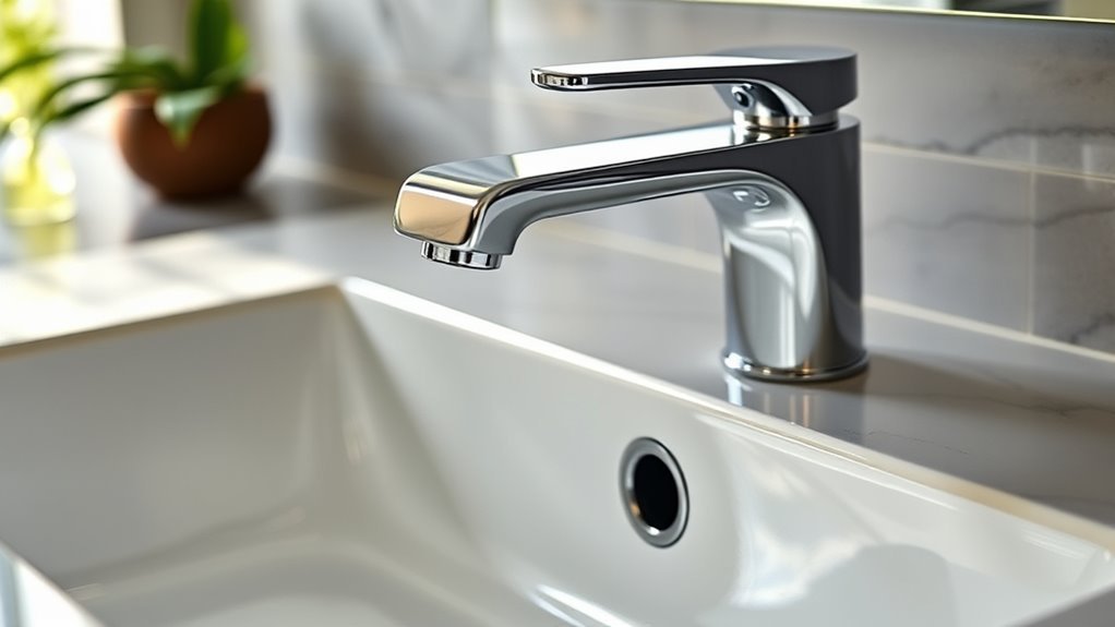 top single hole bathroom faucets
