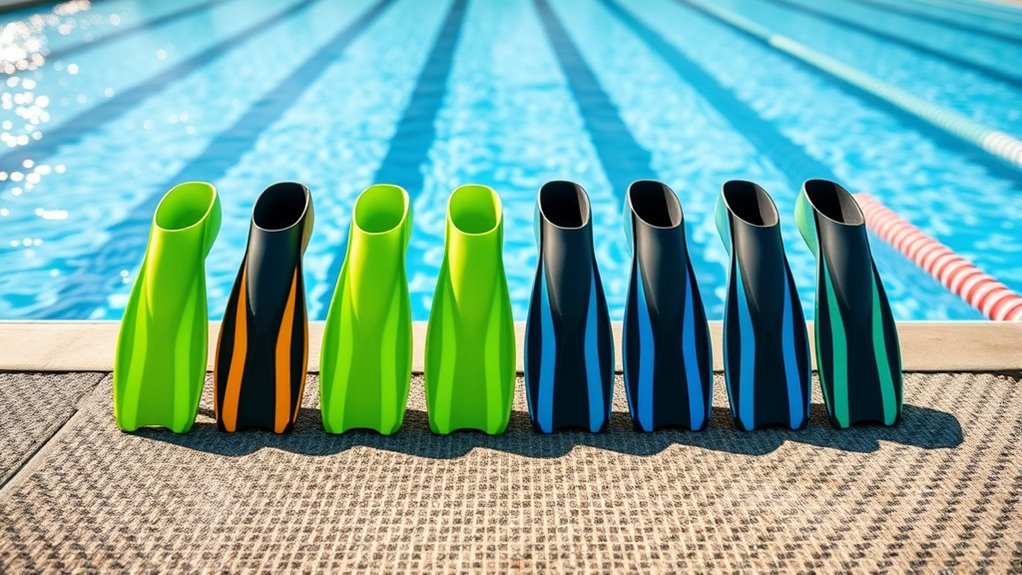 top swim fins for triathlon