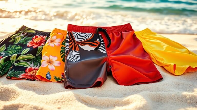 top swim trunks with briefs