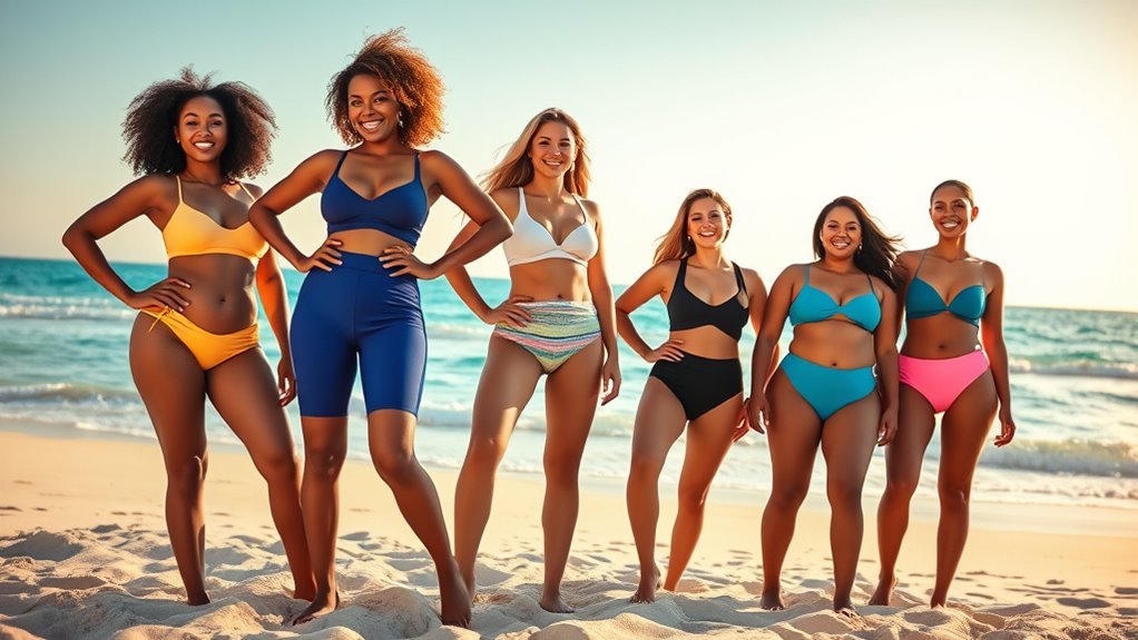 top tummy control swimsuits