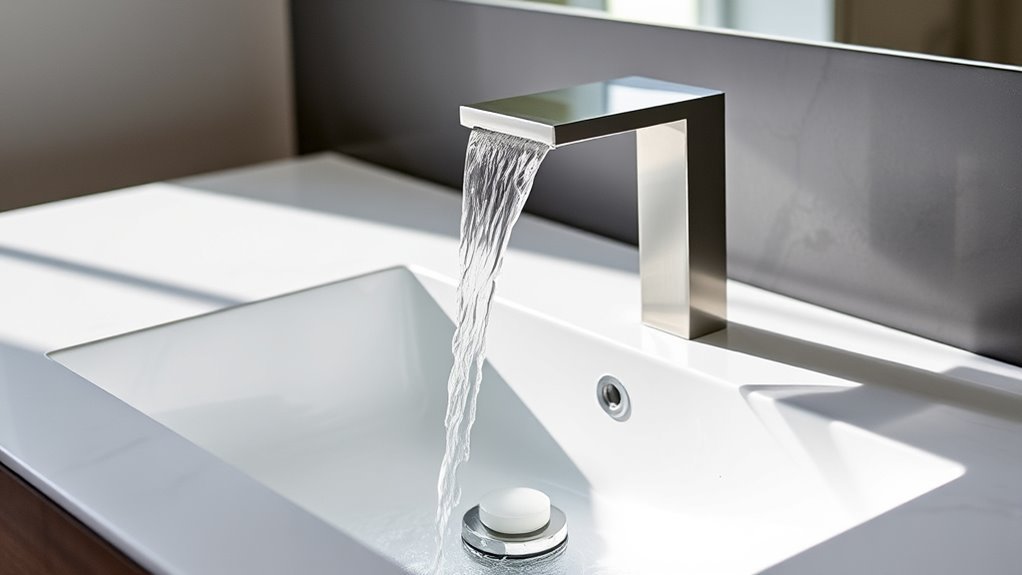 top waterfall sink faucets