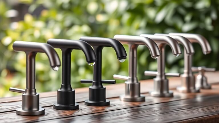 top well water faucets