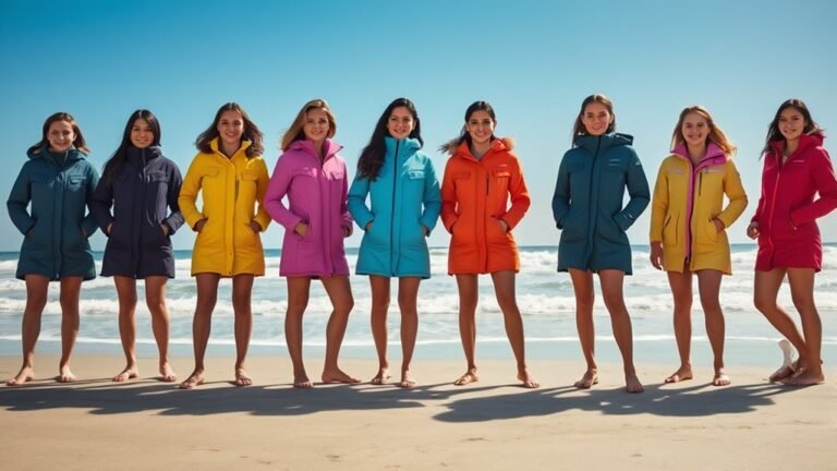 top women s swim parkas