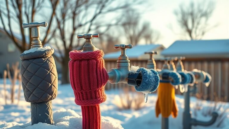 winter pipe protection covers