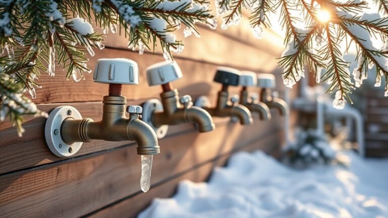 winter proof outdoor faucet options