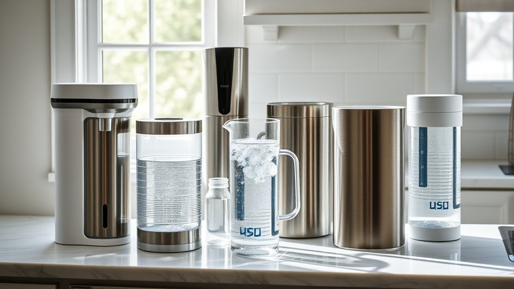 affordable countertop water filters