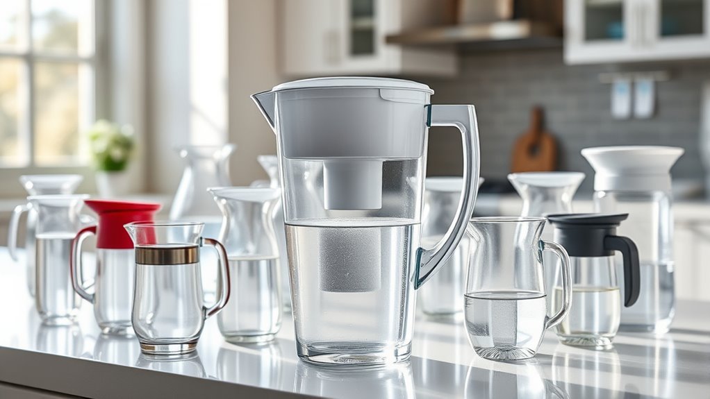 affordable water filter pitchers