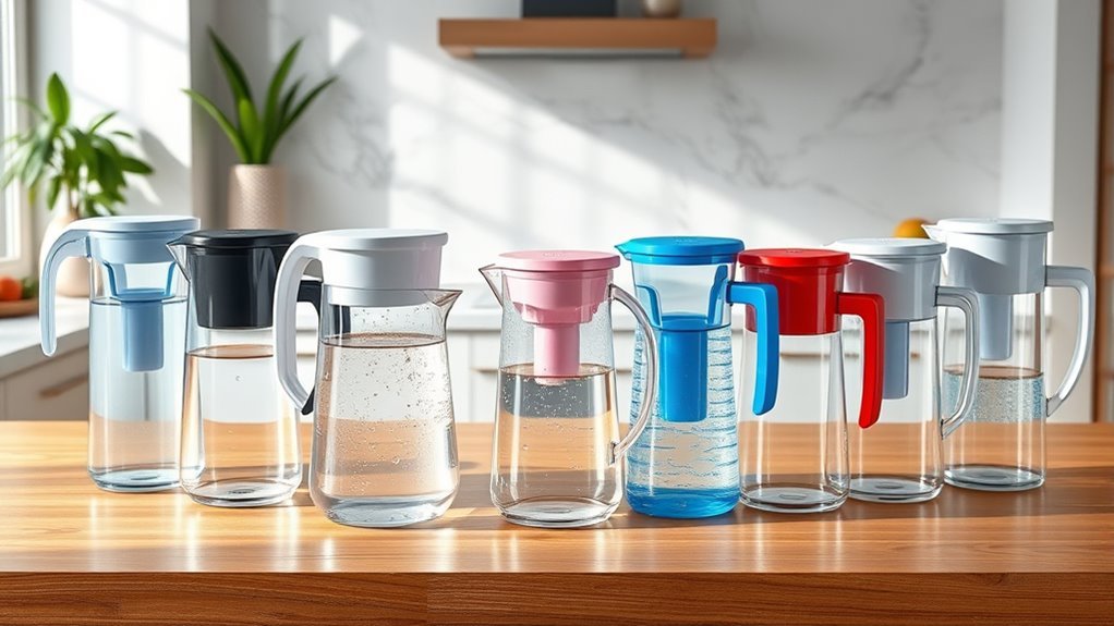 affordable water filter pitchers