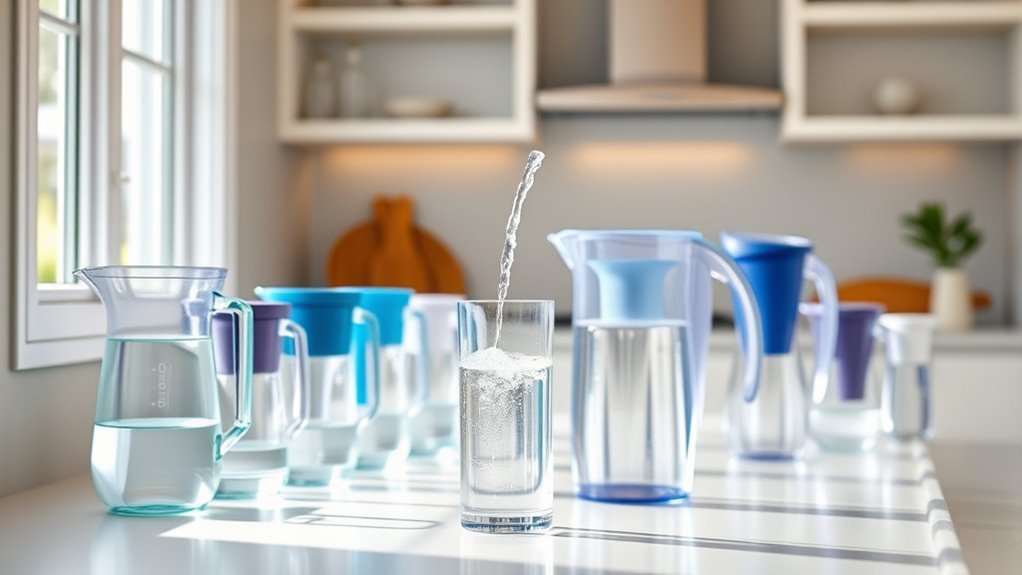 affordable water filter pitchers