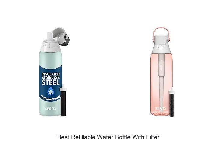 Best Refillable Water Bottle With Filter That Outsmarts!