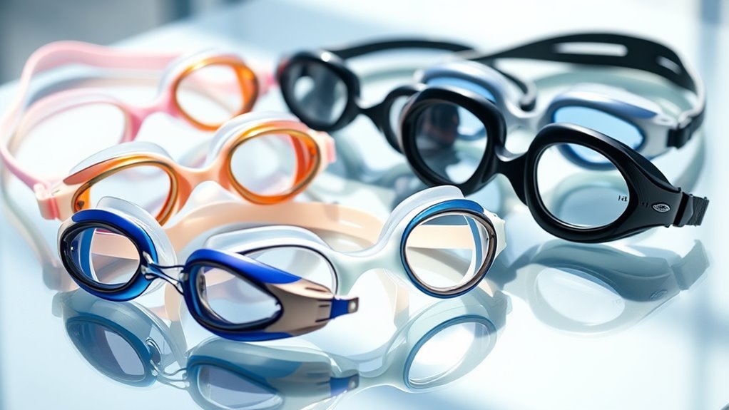 big nose swim goggle picks