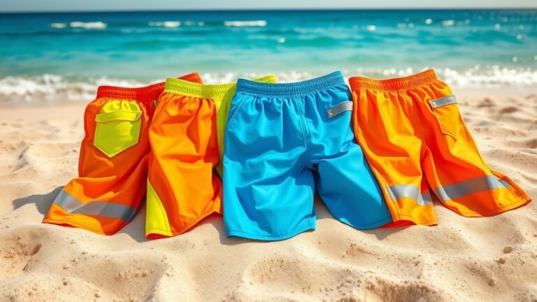 bright safe swim trunks
