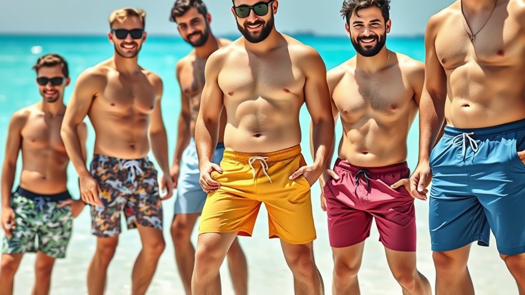 choose comfortable functional swim trunks