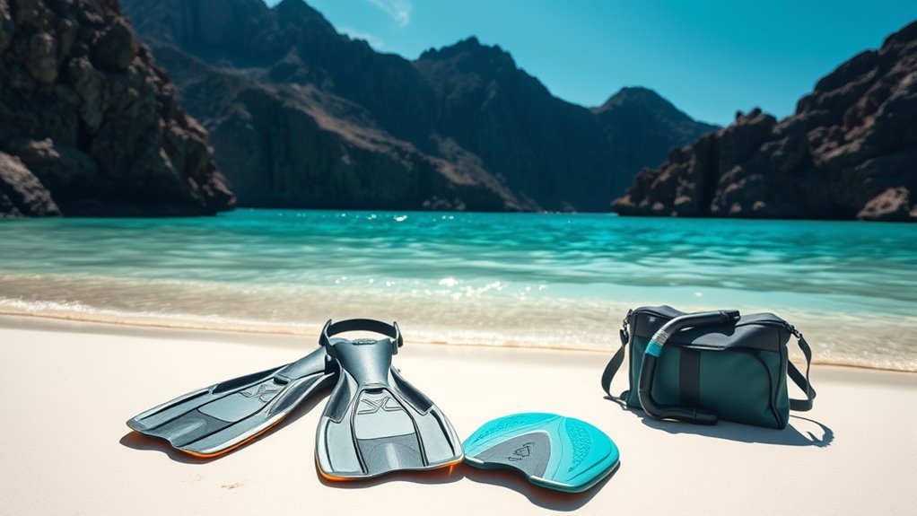 choose comfortable travel fins