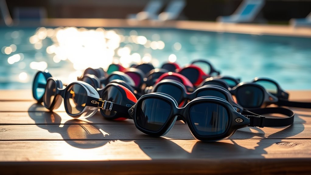 clear comfortable leak proof goggles
