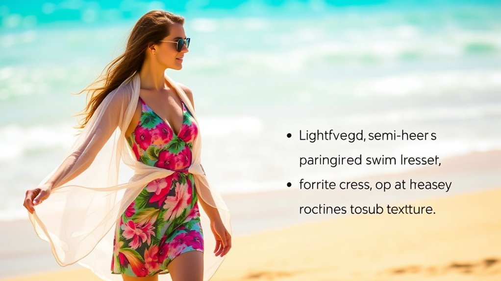 comfortable breathable stylish cover up