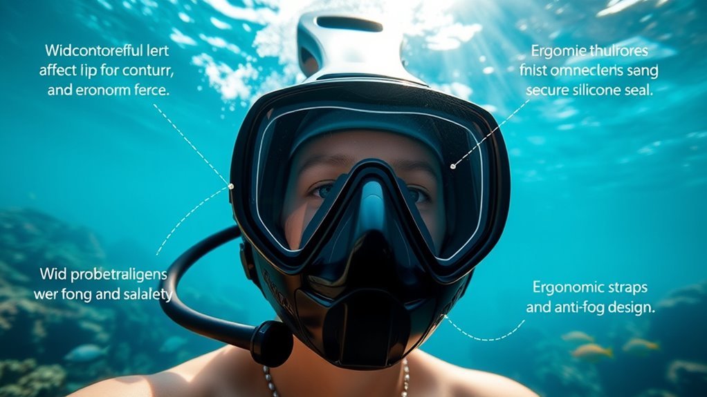 comfortable clear leak proof design