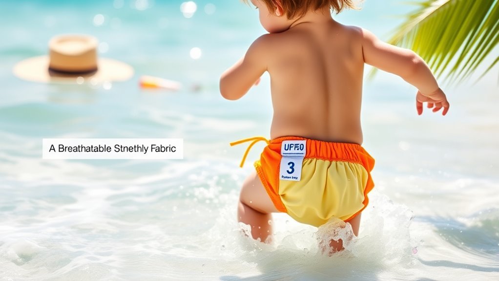 comfortable secure swim diaper