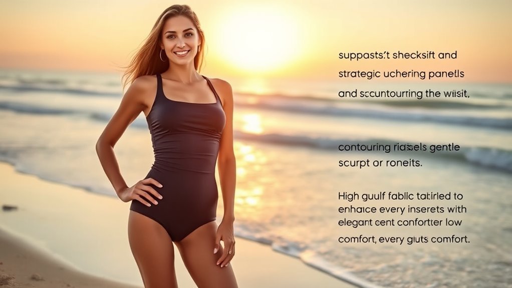 comfortable supportive slimming suits