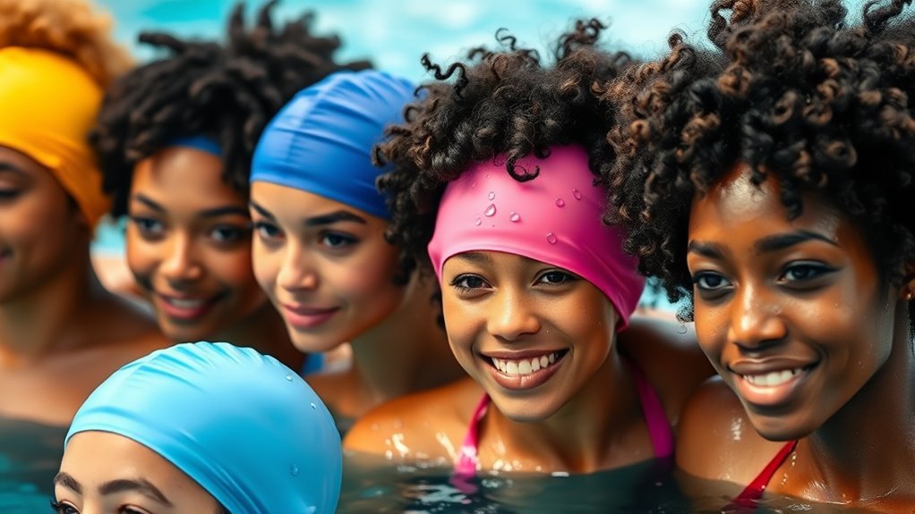 comfortable waterproof curly hair