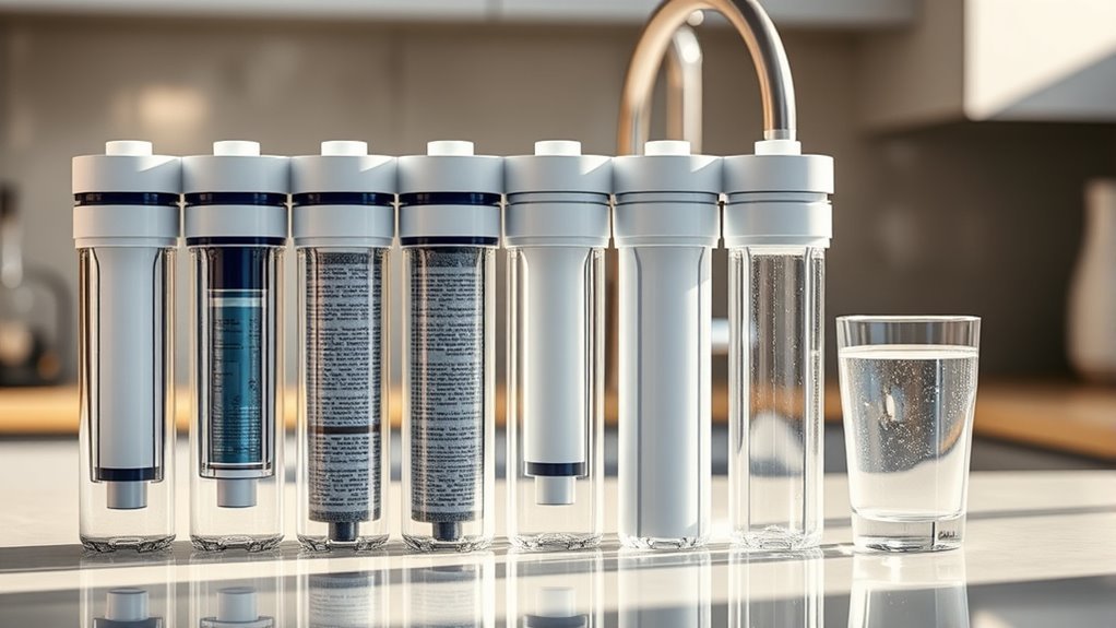 consider filtration stages certifications
