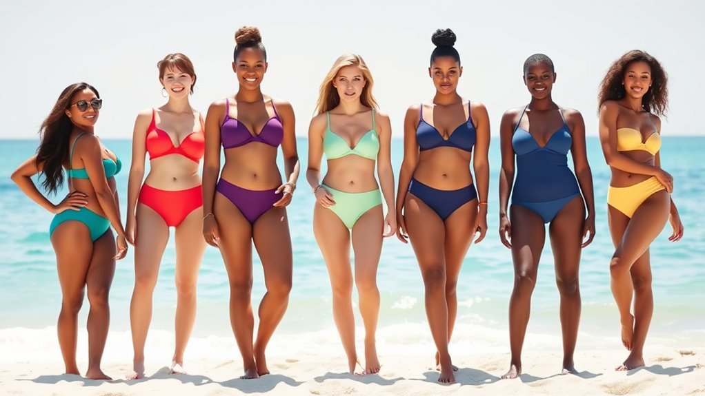 d cup flattering swimwear