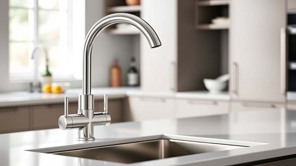 faucet material size compatibility