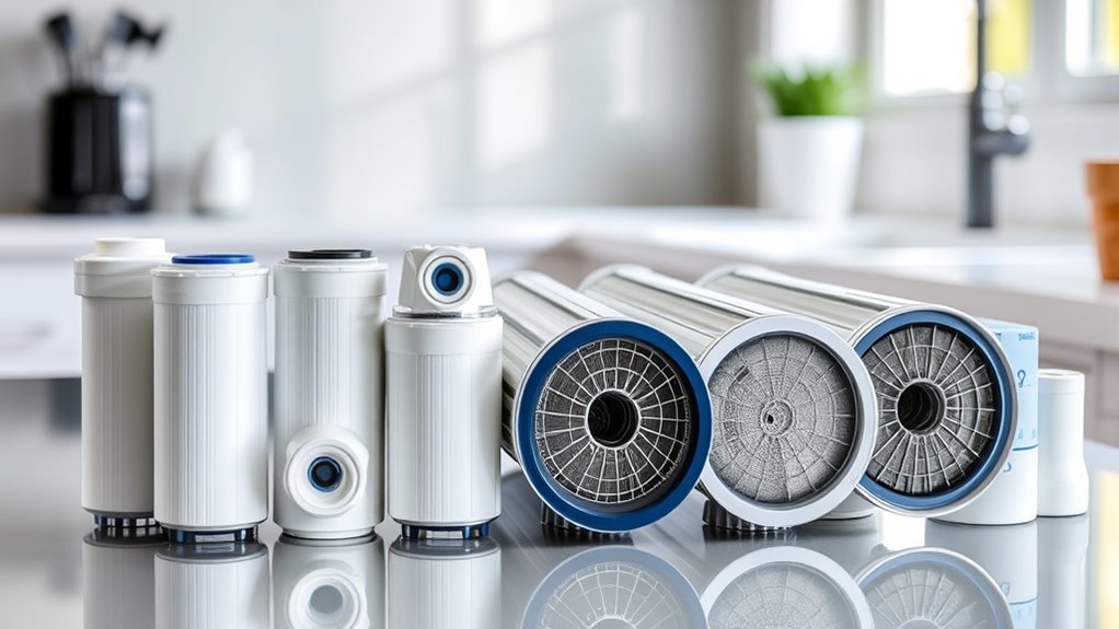 filter micron material lifespan