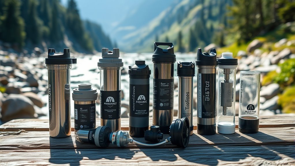 filtration portability capacity durability