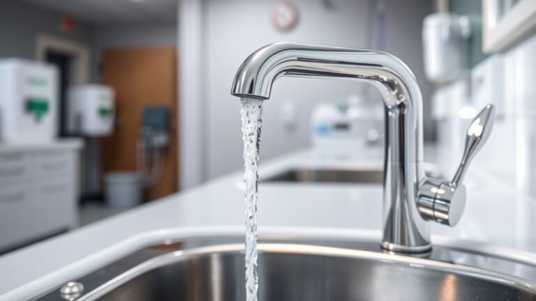 healthcare faucet water safety